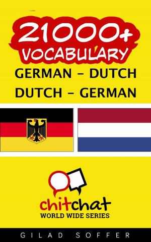 Cover of 21000+ Vocabulary German - Dutch