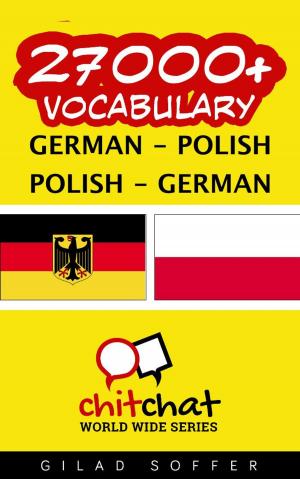 Cover of 27000+ Vocabulary German - Polish