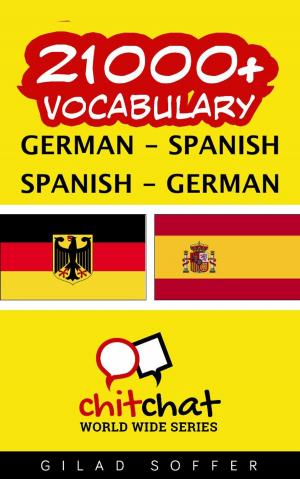 bigCover of the book 21000+ Vocabulary German - Spanish by 