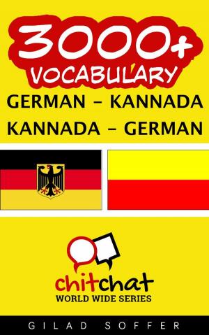 bigCover of the book 3000+ Vocabulary German - Kannada by 