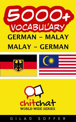Cover of the book 5000+ Vocabulary German - Malay by Engineering Bug