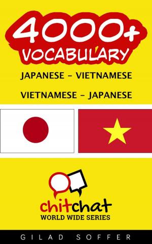 Cover of 4000+ Vocabulary Japanese - Vietnamese