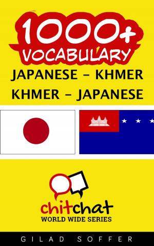 Cover of the book 1000+ Vocabulary Japanese - Khmer by Vivian W Lee, Joseph Devlin