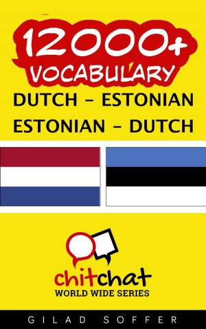 Cover of 12000+ Vocabulary Dutch - Estonian