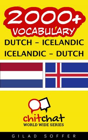 Cover of 2000+ Vocabulary Dutch - Icelandic