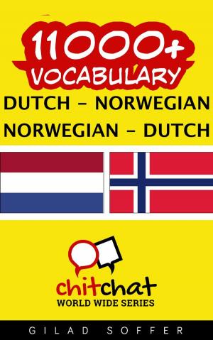 Cover of 11000+ Vocabulary Dutch - Norwegian