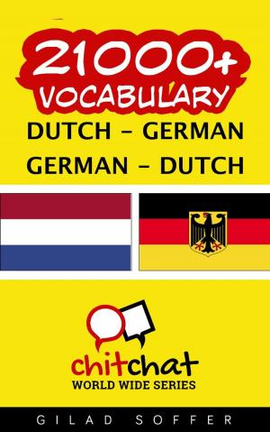 Cover of 21000+ Vocabulary Dutch - German