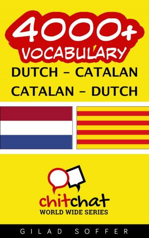 Cover of 4000+ Vocabulary Dutch - Catalan