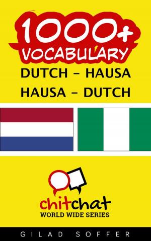 Cover of the book 1000+ Vocabulary Dutch - Hausa by ギラッド作者