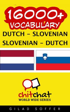 Cover of 16000+ Vocabulary Dutch - Slovenian