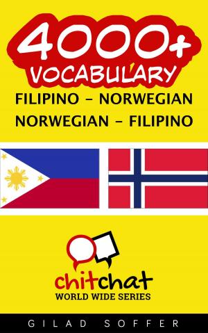 bigCover of the book 4000+ Vocabulary Filipino - Norwegian by 