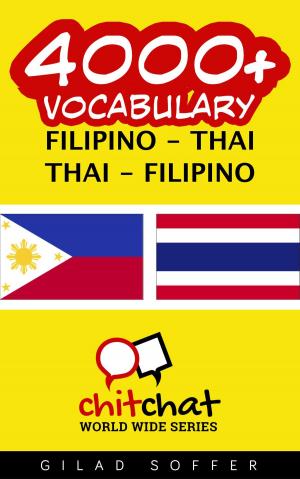 Cover of the book 4000+ Vocabulary Filipino - Thai by ギラッド作者