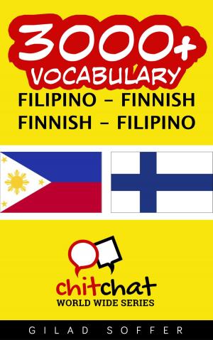 Cover of the book 3000+ Vocabulary Filipino - Finnish by Julia Averbeck