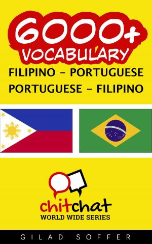 Cover of 6000+ Vocabulary Filipino - Portuguese