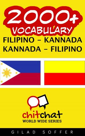 Cover of the book 2000+ Vocabulary Filipino - Kannada by John Shapiro