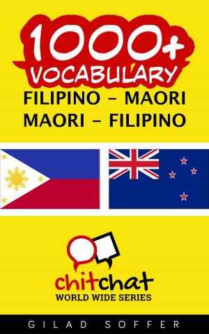 Cover of the book 1000+ Vocabulary Filipino - Maori by Urban Napflin