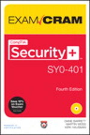 Cover of the book CompTIA Security+ SY0-401 Exam Cram by Stanley Lippman, Josée Lajoie, Barbara Moo