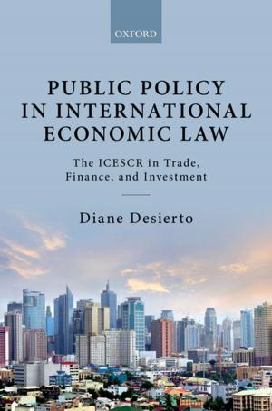 Cover of the book Public Policy in International Economic Law by Amanda Michaels, Andrew Norris