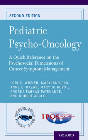 Cover of the book Pediatric Psycho-Oncology by Stephen J. Schulhofer
