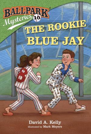 Book cover of Ballpark Mysteries #10: The Rookie Blue Jay