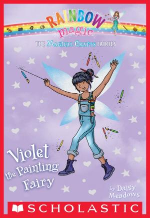 Book cover of The Magical Crafts Fairies #5: Violet the Painting Fairy