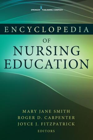 Cover of the book Encyclopedia of Nursing Education by James E. Allen, PhD, MSPH, NHA, IP