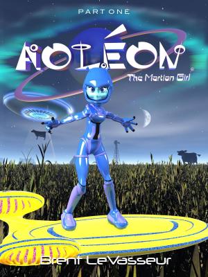 Cover of Aoleon The Martian Girl: Part 1 First Contact (Middle Grade Science Fiction Fantasy Adventure Graphic Novel Chapter Book for Kids and Parents)