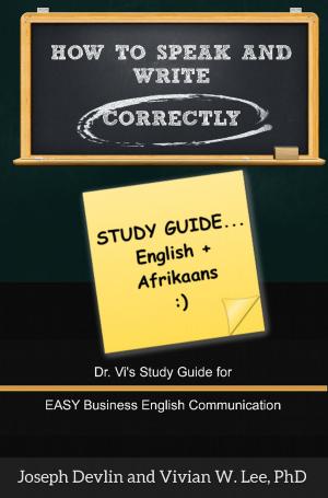 Book cover of How to Speak and Write Correctly: Study Guide (English + Afrikaans)