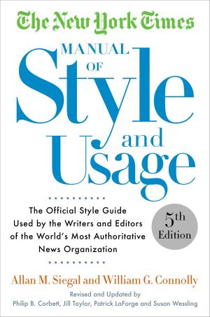 Book cover of The New York Times Manual of Style and Usage, 5th Edition