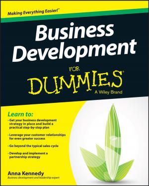Cover of the book Business Development For Dummies by Matthew Talbert