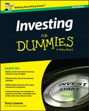 Cover of the book Investing for Dummies - UK by William Gehin, Jacques Janssen, Raimondo Manca, Marine Corlosquet-Habart