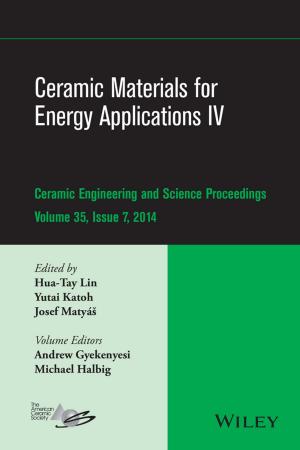 Cover of the book Ceramic Materials for Energy Applications IV by Goeran Berndes, Iacovos Vasalos, Peter D. Lund, John Byrne