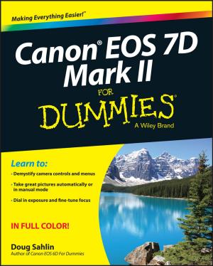 Cover of the book Canon EOS 7D Mark II For Dummies by Doug Sahlin