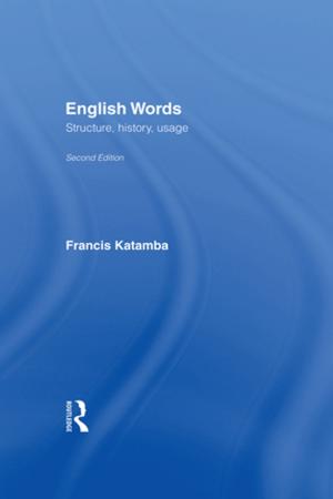 Cover of the book English Words by Henry Filmer