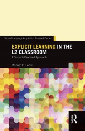 Cover of the book Explicit Learning in the L2 Classroom by 