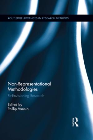 Cover of the book Non-Representational Methodologies by Ekkehard Thümler
