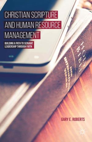 Cover of the book Christian Scripture and Human Resource Management by B. Eliassi