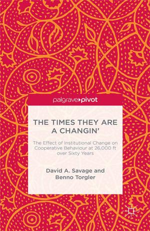Cover of the book The Times They Are A Changin' by Jozef Bátora
