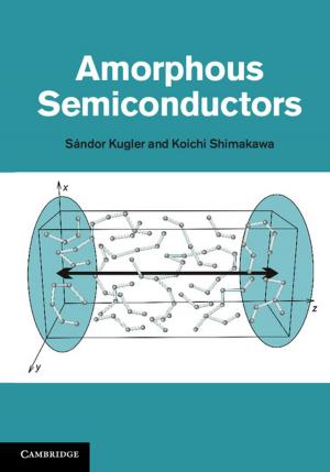 Cover of the book Amorphous Semiconductors by John van Wyhe