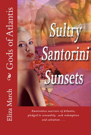 Book cover of Sultry Santorini Sunsets