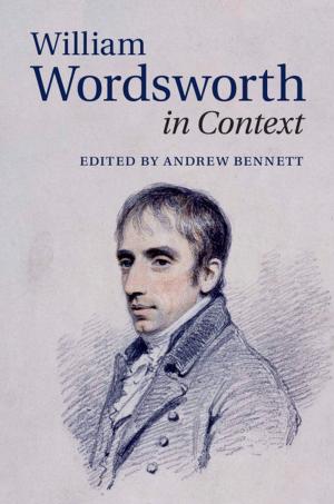 Cover of the book William Wordsworth in Context by 