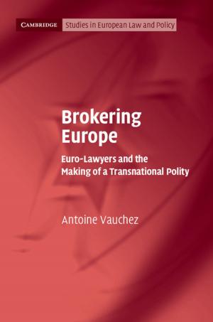 Cover of the book Brokering Europe by Monroe E. Price