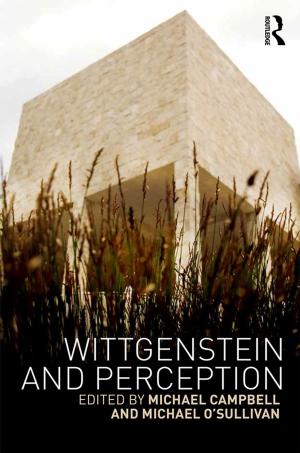 Cover of the book Wittgenstein and Perception by Edwin L. Herr, Dennis E. Heitzmann, Jack R. Rayman