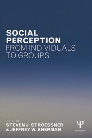 Cover of the book Social Perception from Individuals to Groups by Jane B. Lancaster