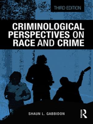 Book cover of Criminological Perspectives on Race and Crime