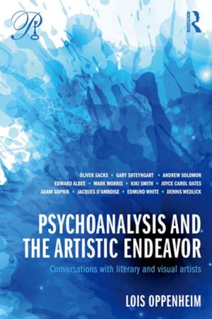 Cover of the book Psychoanalysis and the Artistic Endeavor by Milton Konvitz