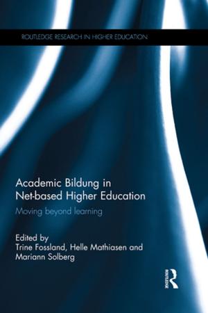 Cover of the book Academic Bildung in Net-based Higher Education by Ann Kramer
