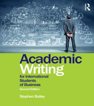 Cover of Academic Writing for International Students of Business