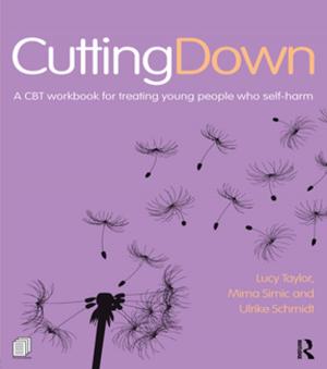 Book cover of Cutting Down: A CBT workbook for treating young people who self-harm