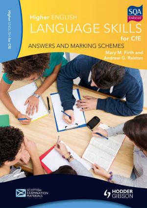 Cover of the book Higher English Language Skills: Answers and Marking Schemes by Melanie Vance